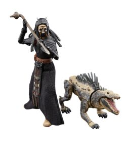figura coleccionista tusken warrior y massiff star wars vintage collection deluxe 9.5 cm