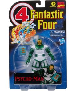 figura psycho man marvel legends retro fantastic four 15 cm articulada hasbro