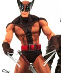 detalle figura wolverine marvel select edición coleccionista