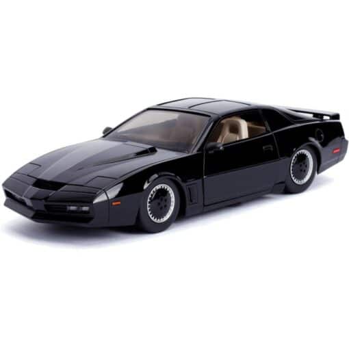 Coche Fantástico K.I.T.T. – Escala 1:24 – Réplica Diecast con Luces Funcionales – Knight Rider - Imagen 2
