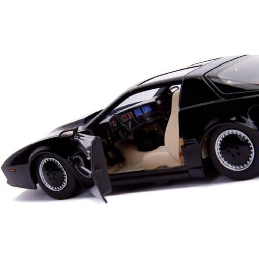 Coche Fantástico K.I.T.T. – Escala 1:24 – Réplica Diecast con Luces Funcionales – Knight Rider - Imagen 7