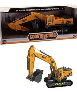 Excavadora de construcción metálica coleccionable escala 1:55