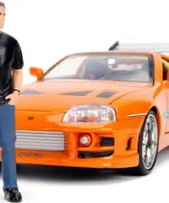 Diorama Fast & Furious Toyota Supra 1:24 die-cast edición coleccionista