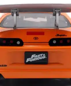 Miniatura Toyota Supra con Brian O’Conner Fast & Furious colección