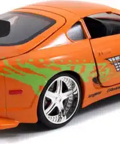 Diorama Jada Toys Fast & Furious Toyota Supra 1:24 detalle completo