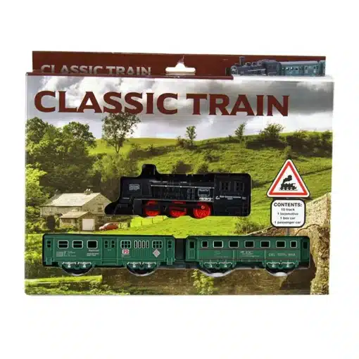 Tren Clásico de Juguete, Maqueta de Tren, Diversión Garantizada - Imagen 2