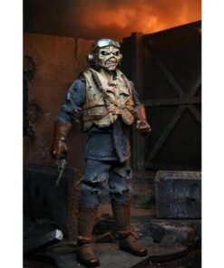 figura eddie iron maiden aces high oficial neca edición coleccionista 18 cm