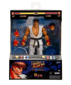 figura ryu ultra street fighter ii 15 cm articulada jada toys