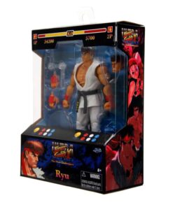 figura coleccionista ryu street fighter 2 ultra articulada 15 cm jada toys