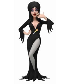 figura elvira neca toony terrors 40 aniversario oficial estilo animado edición coleccionista