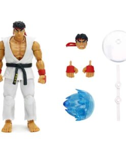 figura de acción ryu ultra street fighter ii 15 cm jada toys articulada