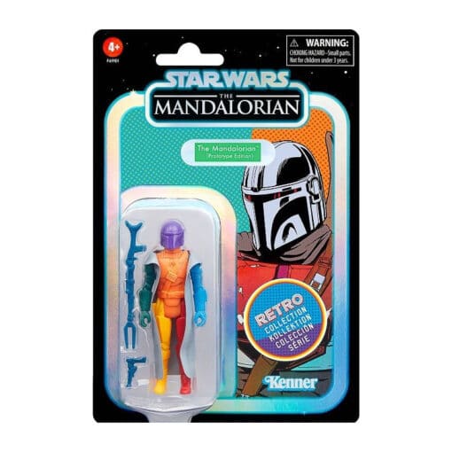 Hasbro Figura Star Wars The Mandalorian Edición Prototipo Kenner Retro Colección