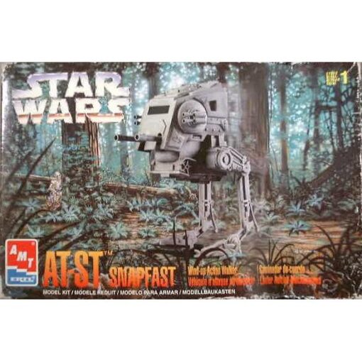 STAR WARS AT-ST MAQUETA SNAPFAST AMT ERTL ORIGINAL DE 1997 NUEVO PRECINTADO