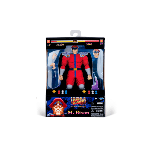 Figura Bison Jada Ultra Street Fighter II M.Bison 15cm - Nuevo -