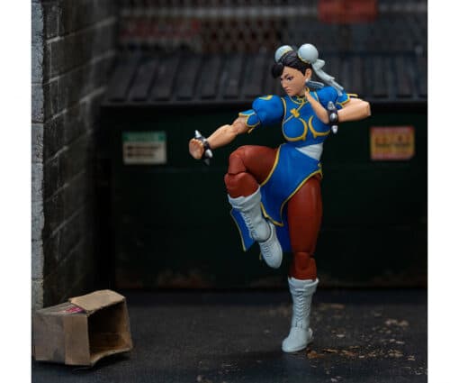 Figura Chun-Li Street Fighter II, Jada Ultra, 15cm - Nuevo - Imagen 5