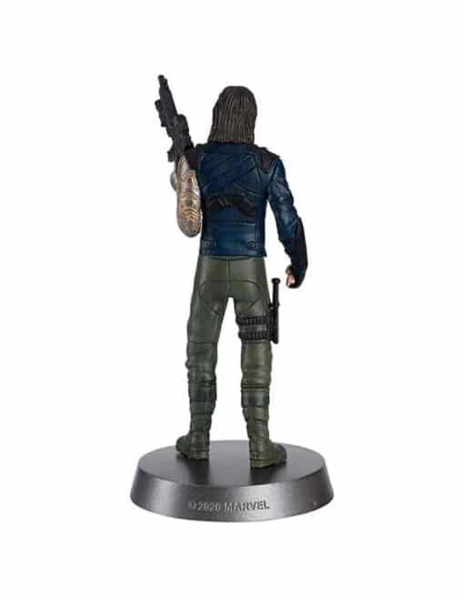 MARVEL AVENGERS INFINITY WAR WINTER SOLDIER METAL STATUE HERO COLLECTOR - Imagen 3