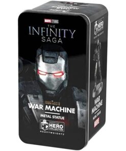 Estatua metálica War Machine 15 cm Marvel Iron Man 2 figura premium de colección