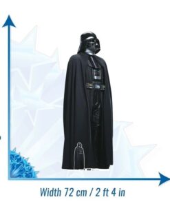 figura tamaño real darth vader star wars cartón escala 1:1 precintada
