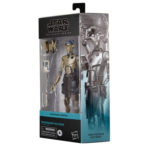 Hasbro STAR WARS THE BLACK SERIES, FIGURA PROFESSOR HUYANHG STAR WARS AHSOKA HUYANG - Imagen 2