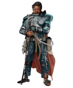 Figura Star Wars Saw Gerrera The Black Series líder rebelde oficial