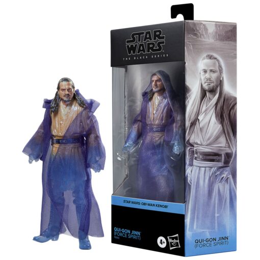 STAR WARS THE BLACK SERIES QUI-GON JINN FORCE SPIRIT HASBRO ORIGINAL ESPÍRITU