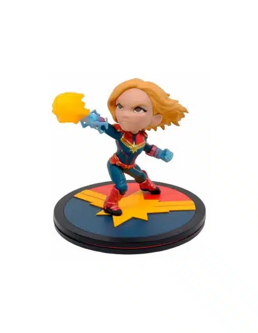 Quantum Mechanix Q-FIG CAPTAIN MARVEL, CAPITANA MARVEL - FIGURA DE COLECCIÓN - EXCELENTE ACABADO - Imagen 4