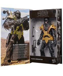 figura star wars black series black krrsantan articulada 15 cm the book of boba fett hasbro oficial