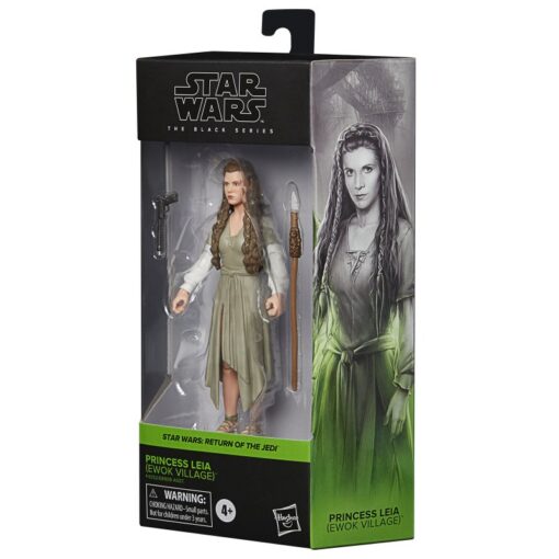 STAR WARS THE BLACK SERIES, FIGURA PRINCESS LEIA (EWOK VILLAGE) HASBRO