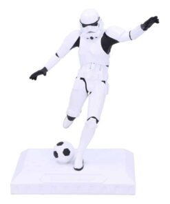 figura stormtrooper back of the net star wars nemesis now oficial