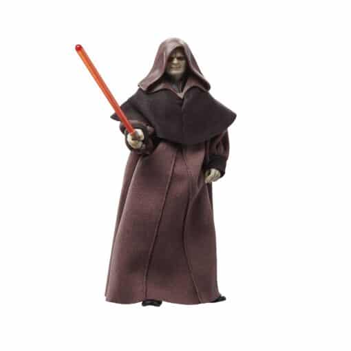 Figura de Darth Sidious de Star Wars: La venganza de los Sith - Colección The Black Series - Imagen 3