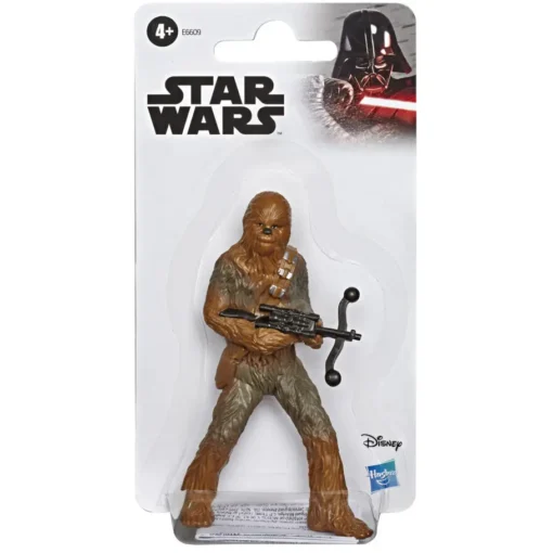 FIGURA STAR WARS CHEWBACCA, ORIGINAL HASBRO FIGURA 10CM IDEAL COLECCIONISTAS