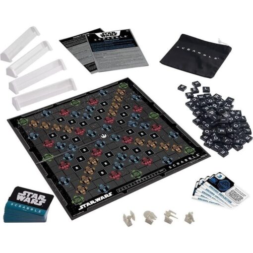 Mattel Juego de Mesa Scrabble Edición Star Wars y Versión Normal - Diversión Garantizada - Imagen 3