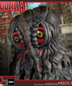 Diorama coleccionable Godzilla Hedorah 5 Points XL Mezco Toyz con accesorios