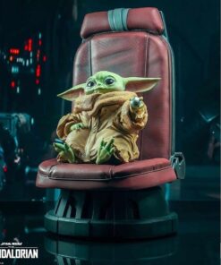 estatua coleccionista grogu the mandalorian gentle giant star wars