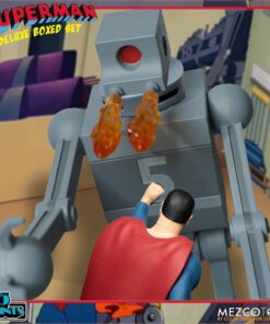  Diorama Superman 1941 The Mechanical Monsters figura premium Mezco Toyz