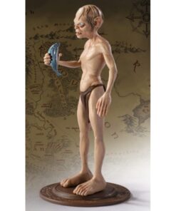 figura coleccionista gollum the lord of the rings bendyfigs 19 cm pvc articulado
