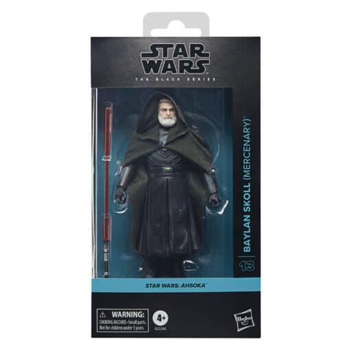 STAR WARS THE BLACK SERIES, FIGURA BAYLAN SKOLL (MERCENARY) STAR WARS AHSOKA
