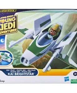  Nave Jedi Star Wars Young Jedi Adventures con figura Kai Brightstar Hasbro