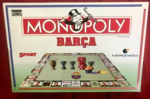 JUEGO DE MESA MONOPOLY BARÇA AÑO 1996 MONOPOLY SPORT BARÇA