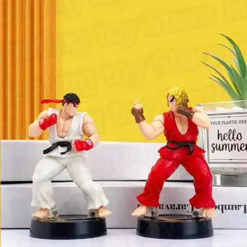 FIGURAS STREET FIGHTER KEN Y RYU NUEVAS , FIGURAS DE 9cm STREET FIGHTER