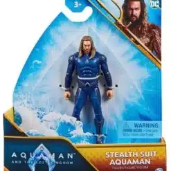 DC COMICS FIGURA STEALTH SUIT AQUAMAN PRIMERA EDICION SPIN MASTER