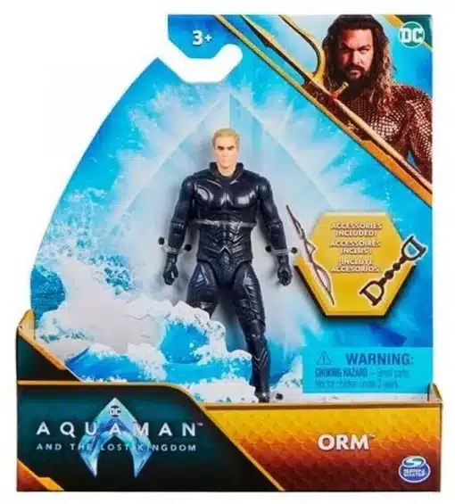 DC COMICS FIGURA ORM PRIMERA EDICION SPIN MASTER AQUAMAN Y EL REINO PERDIDO