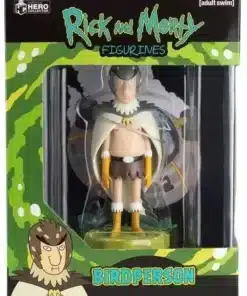 rick and morty figura birdperson hero collector edición oficial coleccionistas