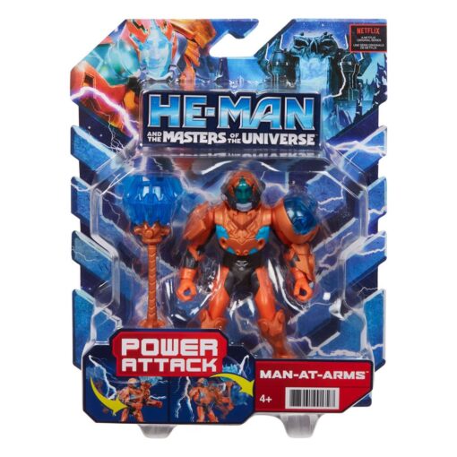 HE-MAN AND THE MASTERS OF THE UNIVERSE FIGURA MAN-AT-ARMS POWER ATTACK NETFLIX