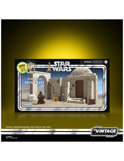 SET STREETS OF MOS EISLEY & JAWA FIG. 9,5 CM STAR WARS: A NEW HOPE THE VINTAGE COLLECTION