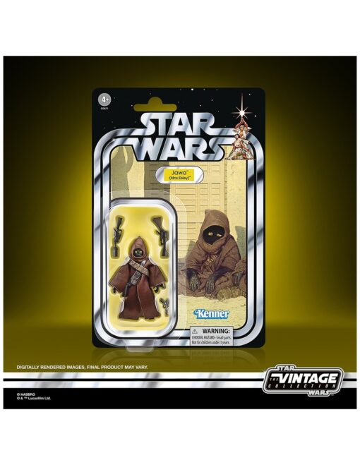 SET STREETS OF MOS EISLEY & JAWA FIG. 9,5 CM STAR WARS: A NEW HOPE THE VINTAGE COLLECTION - Imagen 5