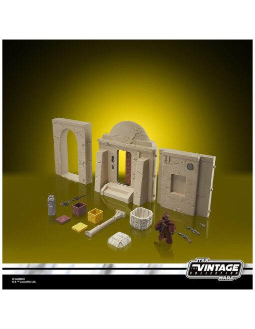 SET STREETS OF MOS EISLEY & JAWA FIG. 9,5 CM STAR WARS: A NEW HOPE THE VINTAGE COLLECTION - Imagen 2