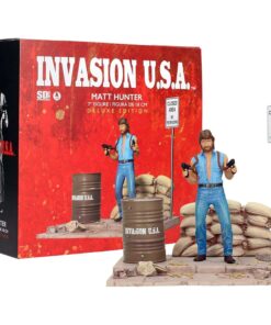 figura matt hunter chuck norris invasion usa diorama deluxe 18 cm edición coleccionista