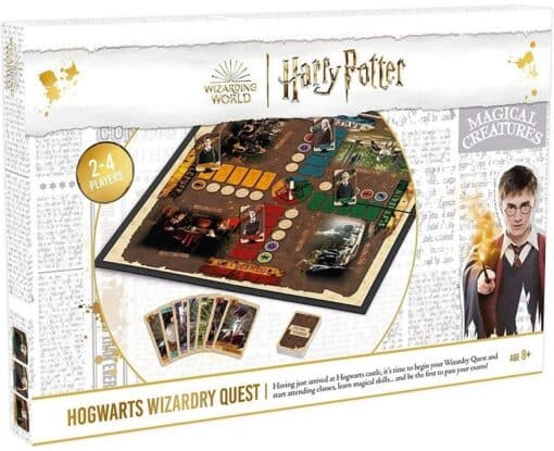 JUEGO DE MESA HARRY POTTER HOGWARTS WIZARDRY QUEST WIZARDING WORLD INGLÉS - Imagen 2