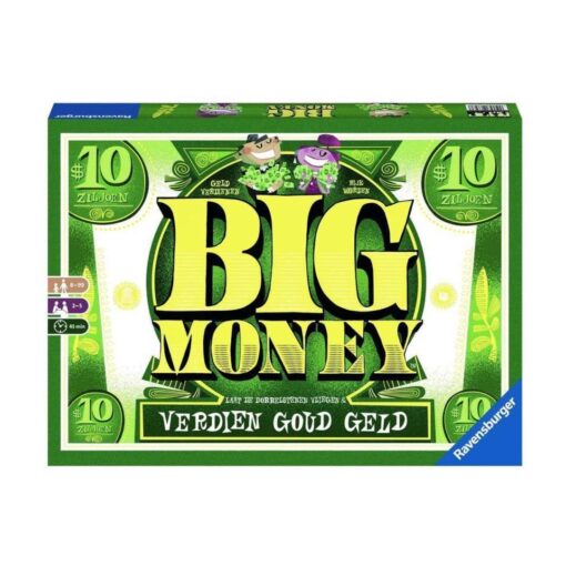 JUEGO DE MESA BIG MONEY VERDIEN GOLD GELD VERSIÓN EN NEERLANDÉS